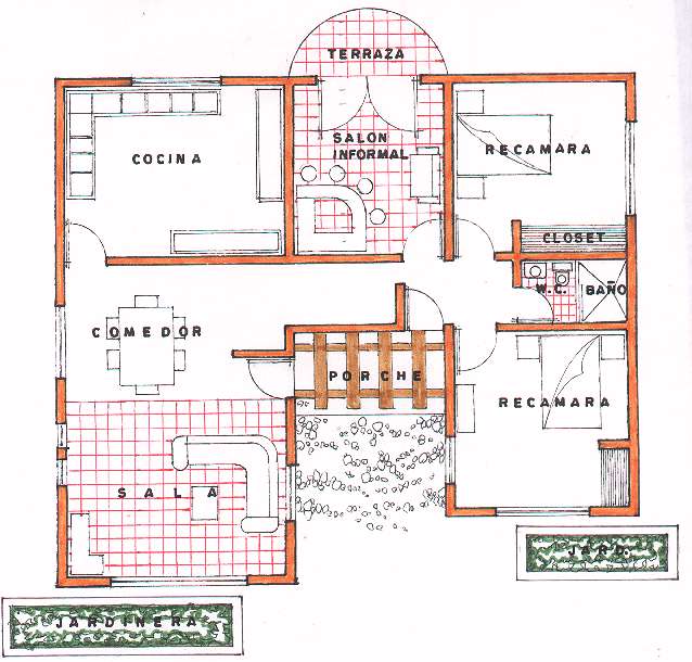 casa 4 floorplan
