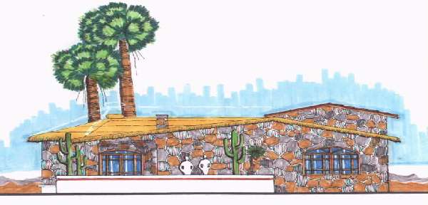 Side view of casa 1