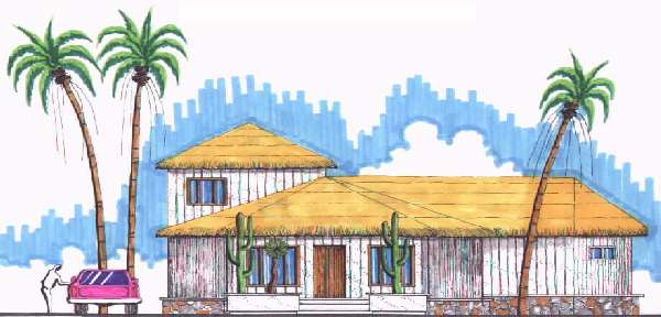 Front view of Casa 2