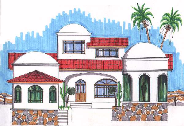 Front view of casa 5