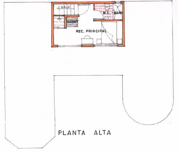 2nd floorplan of Casa 5